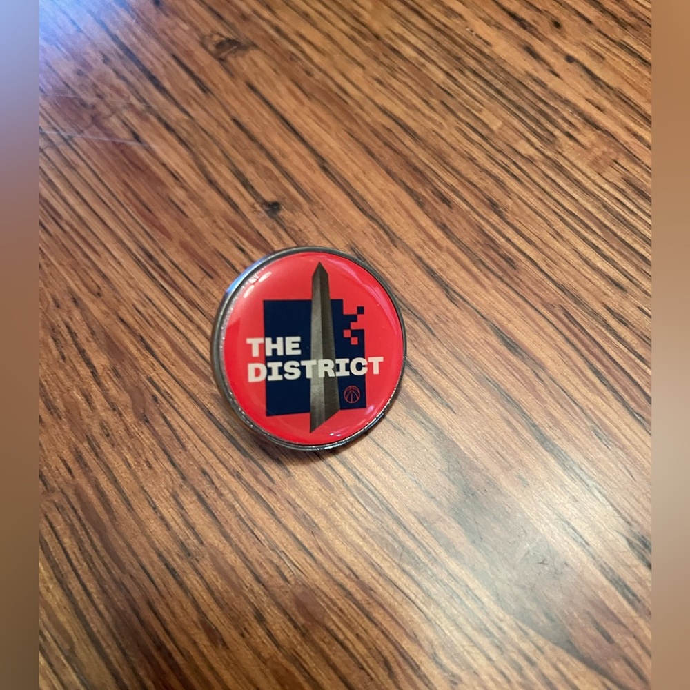 New Washington Wizards The District Pin 🏀